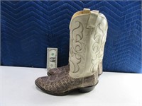 NOCONA Mens sz12EE Snakeskin Cowboy Boots