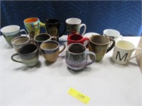 Lot (14) asst Nice Coffee Mugs & Cups