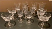 Set of 12 Gorham Crystal Glasses