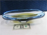 Modern 18" Funky Art Glass GLOB Vase $300+ EXC