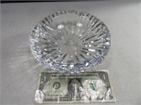 WATERFORD Crystal 7" Heavy Glass Ashtray