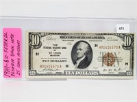 1929 St Louis $10 Fed Reserve Bank Note
