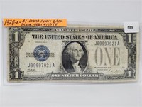 1928-A $1 Silver Certificate Funny Back