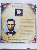 2010 Lincoln $1 Dollar & Postal Comm Page
