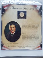 2013 Roosevelt $1 Dollar & Postal Comm Page
