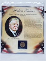 2014 Hoover $1 Dollar & Postal Comm Page