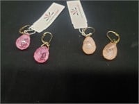 2pr of Isaac Mizrahi earrings