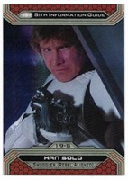 Star Wars Chrome card 19-S Han Solo #d /199