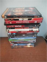 20 DVDs -  Cinderella 3, The Box, Hell Boy 2, etc