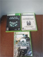 Xbox 360 Lot of 4 Games - Dead Space, Ghost, etc
