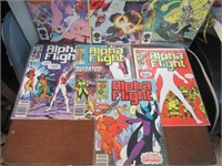 7 Comic Books - Alpha Fight