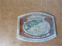 Southern Comfort Brass Buckle