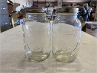 Golden harvest mason jar