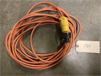 Orange extension cord