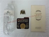 Eagle Pin, NC Bicentennial Medal & Bookmark