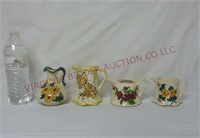 Vintage Cash Family Hand Painted Pitchers ~ 4