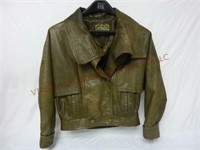 Vintage 1980s Vera Pelle Leather Jacket