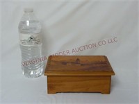 Wood Inlay Jewelry Box ~ Plays Isle of Capri