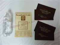 President's Coin & Inauguration Day Stamp Covs