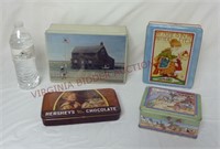 Collectible Metal Tins ~ Hershey's & More!!!