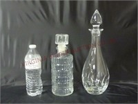 Liquor Decanters w Stoppers ~ 2