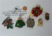 Jewelry ~ Christmas Brooches / Pins ~ 6