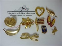 Jewelry ~ Costume & Fashion Brooches / Pins ~ 10