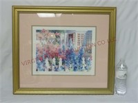 Ruth Baderian "Country Charm" Numbered Print