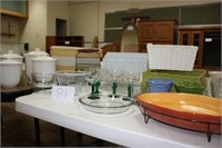 Kitchen Ware, Canister Set, Glasses, Decor
