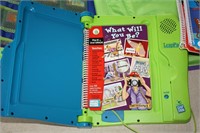 Leap Pad and Large Lot of Misc. Books