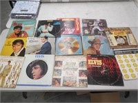 (14) Elvis Records, 33rpm, Rough Condition