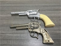 2 vintage cap guns