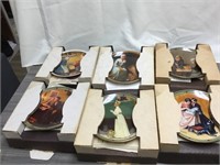6 Norman Rockwell collector plates
