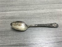 1933 Worlds fair silver plated spoon Hall of