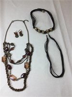 3 necklaces