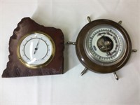 Two small thermometers