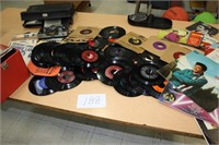 45s, Albums, CDs, Polaroid Camera, DVD Player