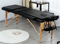 Portable Massage Table Wooden Facial SPA Bed