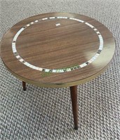 Mid century modern side table - three legged