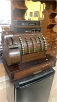 Large antique store cash register - faux wood