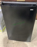 Kenmore black dorm size refrigerator, fairly