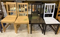 4 matching kitchen chairs, IKEA type