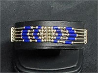 .925 Sterling Silver Beaded Bracelet