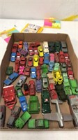 Miniature 60’s and 70’s toy cars
