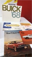 Buick opel packard Ford dealer brochure