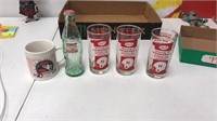 1971Glasses, mug, National champion bottle