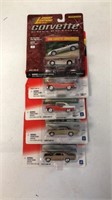 5-Johnny Lightning cars-1/64 scale-New in