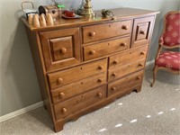 VIRGINIA HOME DRESSER AND END TABLE MATCHED SET