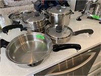 LARGE LOT OF SALADMASTER COOKWARE