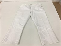 Size 16 White Santana Jeans